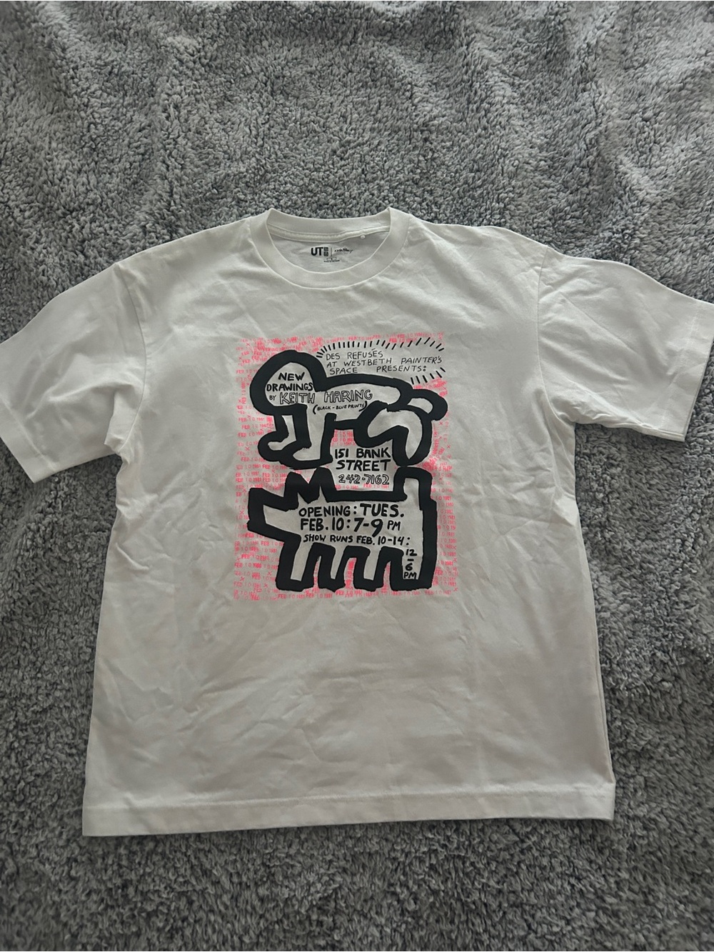 Uniqlo UT Keith Haring New Drawings T-Shirt Size Small